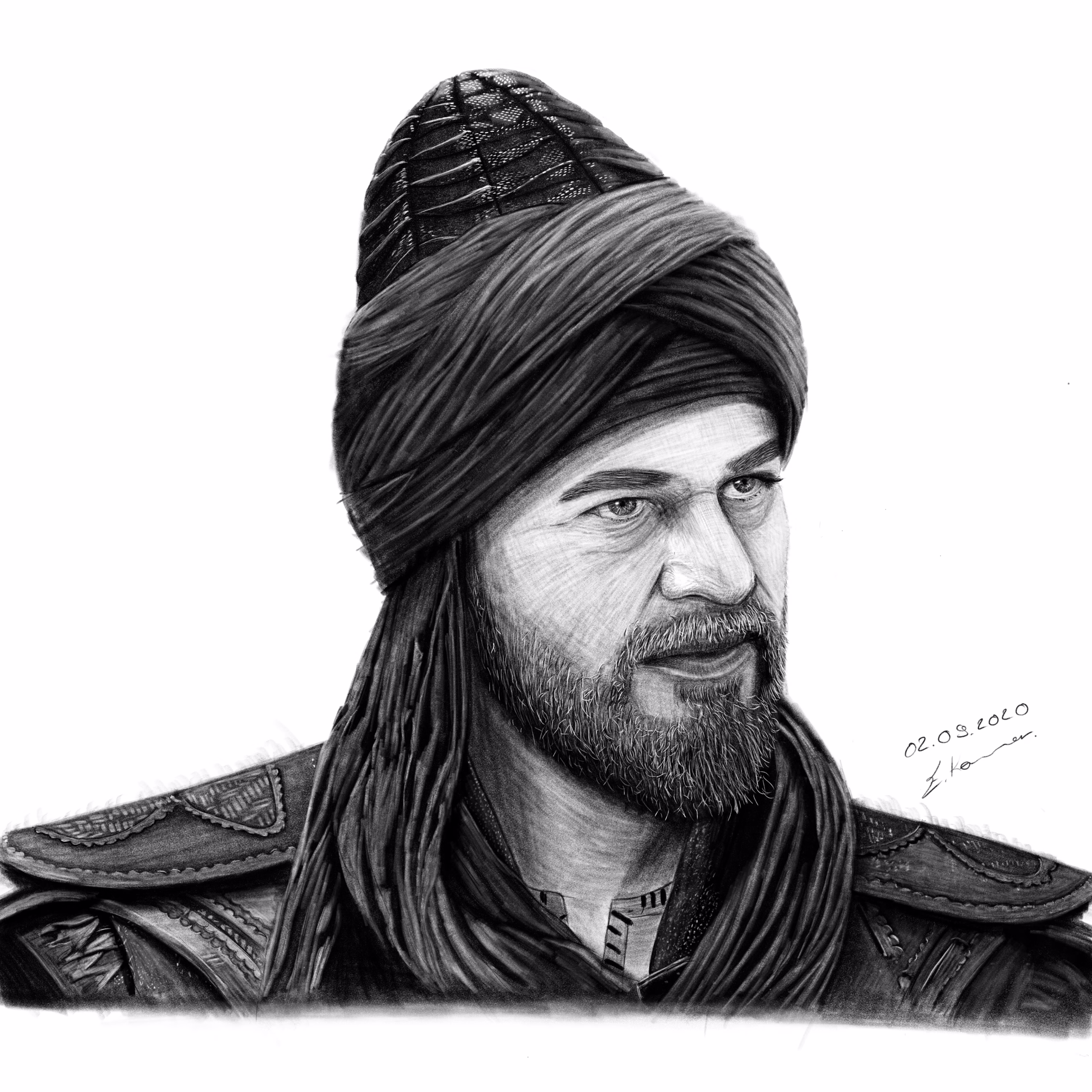 Ertuğrul Gazi Dijital Portresi